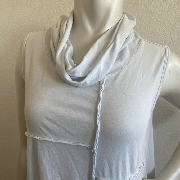 Lt blue Pete & Greta Johnny Was Cowl Neck Dress - Picture 6 of 16